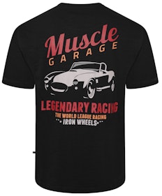 KAM Legendary Racing Slub T-Shirt Black